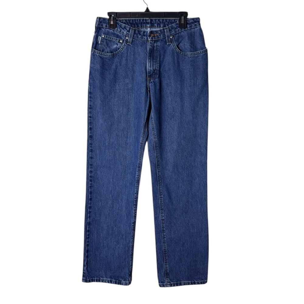 Vintage Carhartt Womens Jeans‎ Size 8 Cotton Straight Leg Rugged Essential Denim